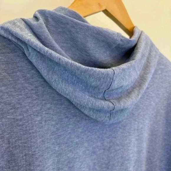 Vineyard Vines Men's Blue Hooded Long Sleeve T-Shirt Size S - Picture 4 of 8